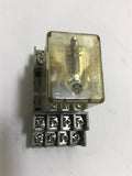 MAGNECRAFT W78AOSX 120 VAC RELAY WITH BASES LOT OF 4