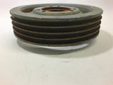 43V80 SF PULLEY 4 GROOVE 3V WIDTH BELT USES SF BUSHING