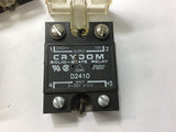 CRYDOM D2410 SOLID-STATE RELAY 3-32V INPUT 240V 10 AMP OUTPUT LOT OF 4--