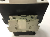 SIEMENS 3TF4422-08 CONTACTOR 480 V @ 25 HP 24 VDC COIL