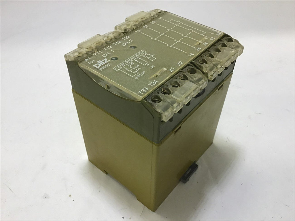 PILZ PNOZ 24VDC 3S 10 SAFETY RELAY