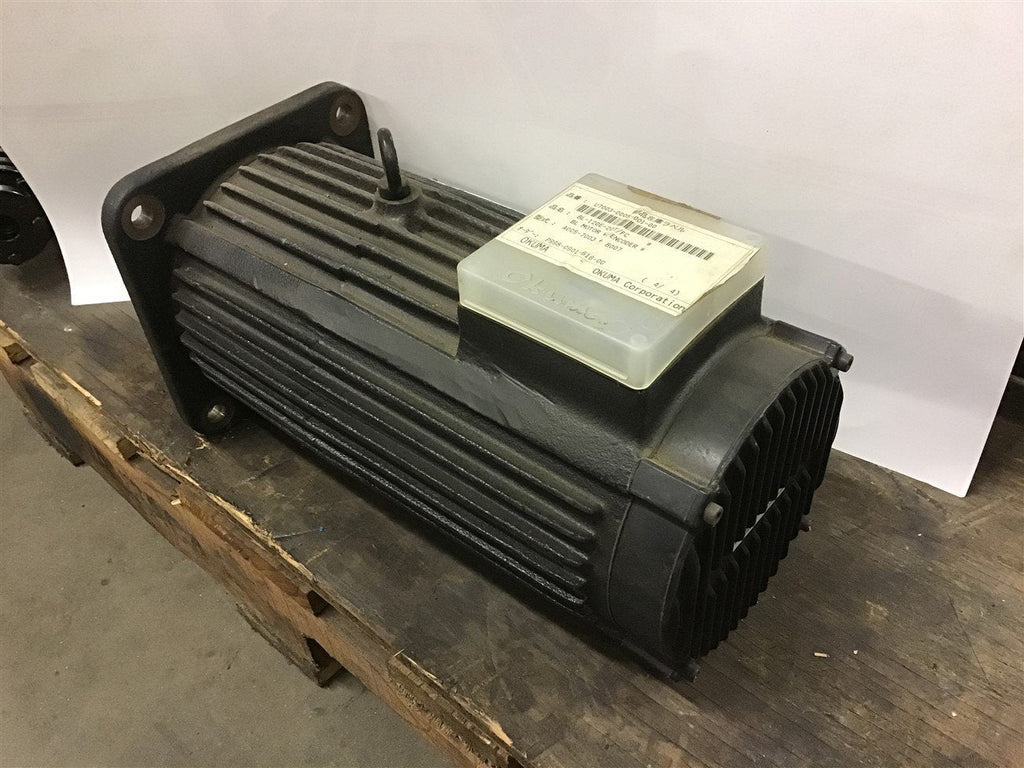OKUMA BL-120E-20T 2.4 KW 200 RPM 164 VOLTS 3 PHASE 4 POLE