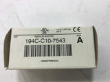 Allen-Bradley 194C-C10-7543 Ser A Reversing Switch Body 3 P