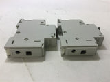 Allen-Bradley 1492-CB1 Ser C Manual Motor Controller G500 50 A 10 HP Lot of 2