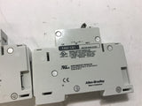 Allen-Bradley 1492-CB1 Ser C Manual Motor Controller G500 50 A 10 HP Lot of 2