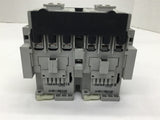 Allen-Bradley 104-C30D22 10Amp 600 Volts Reversing Contactor 120 volt Coil