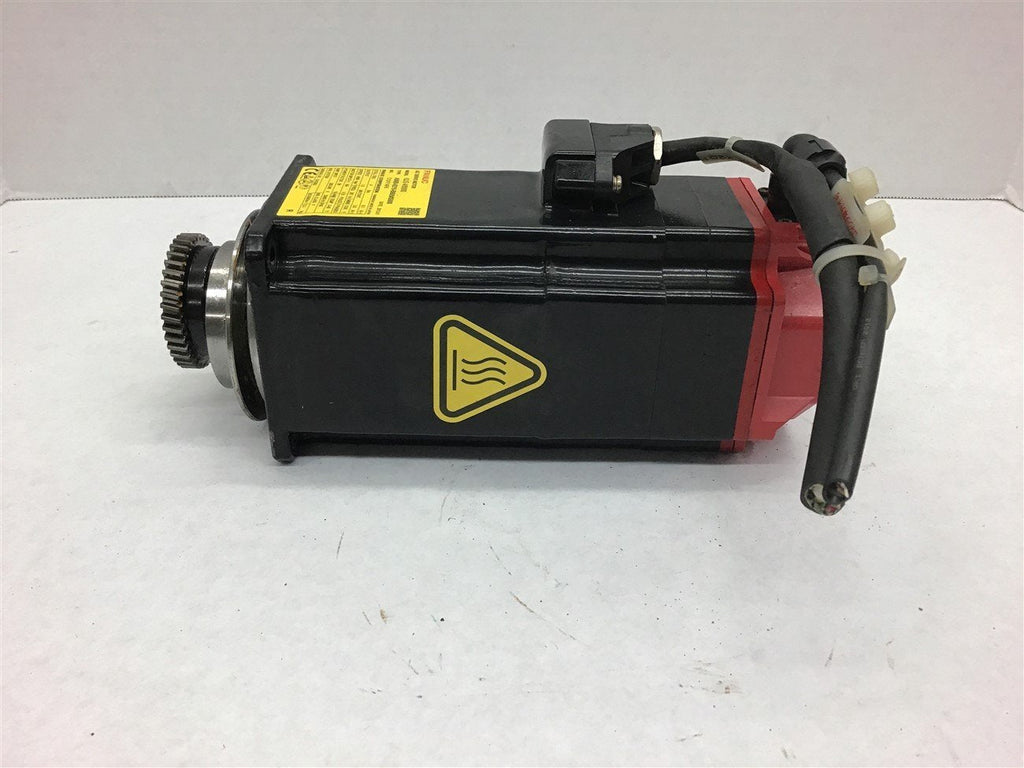 FANUC A06B-0215-B605#S000 AC SERVO MOTOR 1.0 KW 4000 RPM 164 VOLTS