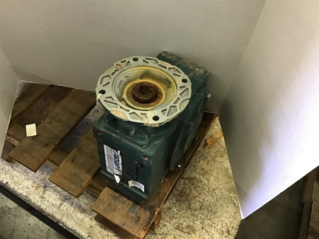 DODGE TIGEAR 35Q40R14 RIGHT ANGLE GEAR REDUCER 40:1 RATIO 0.85" IN 1.5" OUT