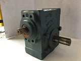 Dodge 26S18R 18:1 Ratio Right Angle Gear Reducer 3.05 Input HP