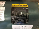 Baldor VBM3546T-D Gearmotor w/ Brake 1 HP 208-230/460 Volts 15:1 Ratio