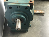 Dodge 35S15R 15:1 Ratio Right Angle Gear Reducer 7.44 Input HP