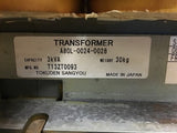 Tokuden Sangyou A80L-0024-0028 Transformer 3 kVA