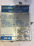 GE 9T21E1057C02 Transformer 10 KVA 240/480 Pri 120/240 Sec Volts Single Phase