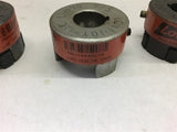 Lovejoy L-090 Jaw Coupling .875" Bore Lot of 3 w/ 2Spider inserts