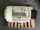 Westinghouse 150 HP 460 Volts AC Motor 1775 RPM 4P 445t Frame