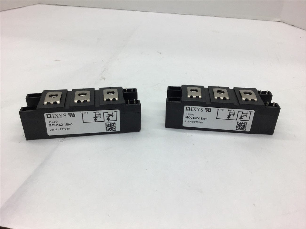 Ixys MCC162-18i01 Thyristor Module Lot of 2