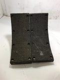 10.5" LONG 4" WIDE 0.429" THICK HOIST BRAKE PADS LOT OF 2