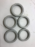 THOMAS & BETTS BU 507 PLASTIC INSULATED BUSHING FOR 2.5'' RIGID CONDUIT LOT OF 5