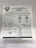 Van Air Systems E100-350-C Filter Element