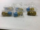 3/8 x 3/8" Pneumatic Fittings Lot of 6