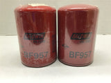 BALDWIN BF957 FUEL FILTER Lot of 2