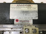 Powertran F047P1500 1500 VA 1 Phase Control Transfroemr 480v Pri, 12v Sec