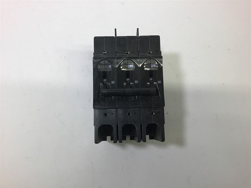 80 Amp Circuit Breaker 480 V 50/60 HZ 3 Pole