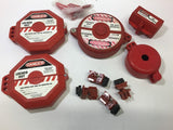 Lock-Out Gate Valve Lockout Assorted Lot