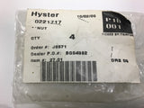 Hyster 0221717 Nut Lot of 4