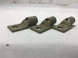 Thomas & Betts 300 Single Hole Compression Lug Connector Lot of 3