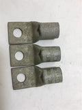 Thomas & Betts 300 Single Hole Compression Lug Connector Lot of 3