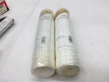 Pentek CW-50 Wound Polypropylene Filter Cartridge Lot of 2