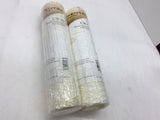 Pentek CW-50 Wound Polypropylene Filter Cartridge Lot of 2