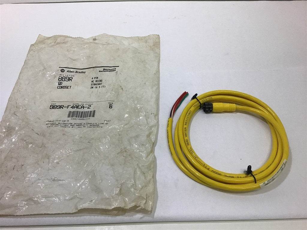 Allen-Bradley 889F-F4AEA-2 300 Volts 4 Amps Cable