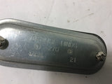 Crouse-Hinds 3/4" LB27 Conduit Body Cover Qty. 4