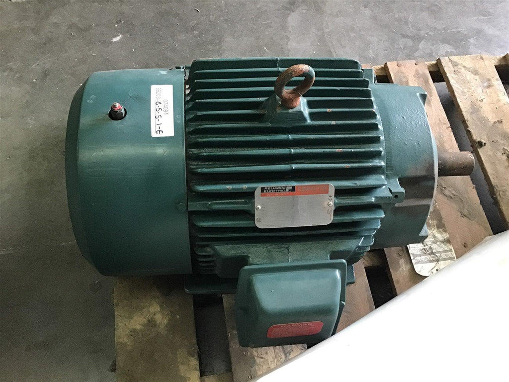 Reliance P25G4903R 20 HP Ac Motor 230/460 Volts 1760 RPM 4P 256T Frame