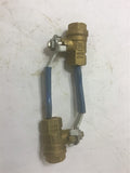 Fastenal Gate Valves 600 CWP PN40 1/4" Lot of 2