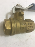 Fastenal Gate Valves 600 CWP PN40 1/4" Lot of 2