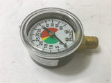 Marsh/ Bellofram J1446M-001 Pressure Gauges 2.0 STD 1/4 NPT 0/60 PSI Qty. 3