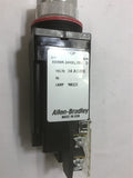 Allen-Bradley 800MR-24HZL2BRAK Illuminated Selector Switch Ser D 2 Pos 24 V LED