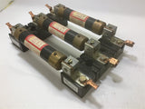 Allen-Bradley X-410710 Fuse Block 100 A 600 V w/ Three 70 Amp Fuses