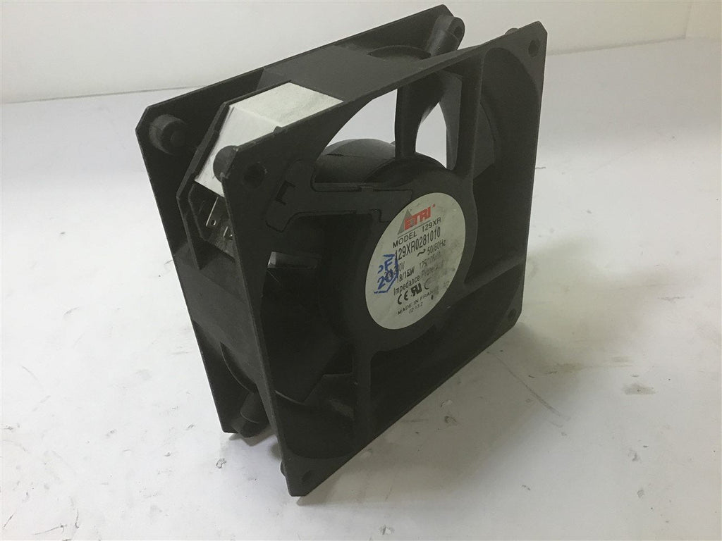 ETRI 129XR0281010 Cooling Fan 208-240 V 50/60 Hz 18/15 W