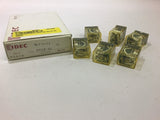 Idec RH2B-UL 8 Spade Relay 24 Vdc Lot of 6