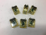 Idec RH2B-UL 8 Spade Relay 24 Vdc Lot of 6