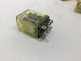 Idec RH2B-UL 8 Spade Relay 24 Vdc Lot of 6