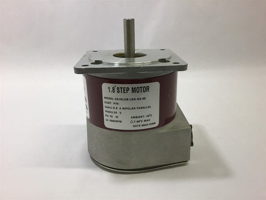 Pacific Scientific 1.8 Step Motor E31NLHB-LNN-NS- 24 VDC 73 W 1500 RPM