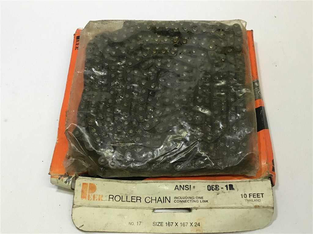 Peer 06B-1B Roller Chain 10 ft 167 X 167 X 24