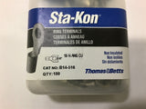 Thomas & Betts Sta-Kon B14-516 Ring Terminals