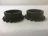 Sprocket 1-3/4" ID 17 T 1" Long Lot of 2