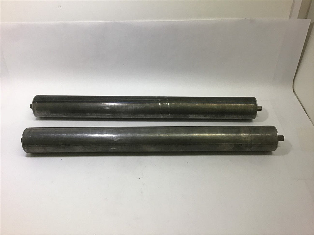 Conveyor Roller 2-1/8" OD 20-3/8" Long Lot of 2